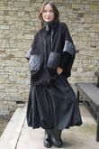 Soft Tech Jersey Puff Jacket Black